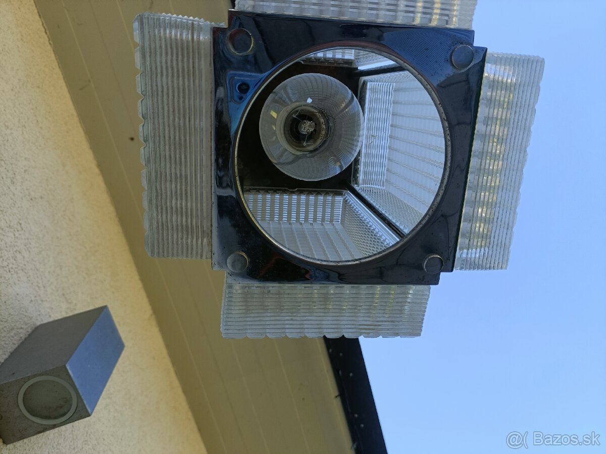 RETRO LUSTR NAPAKO / CHROMOVÝ LUSTR / FUNKCIONALISMUS - 6