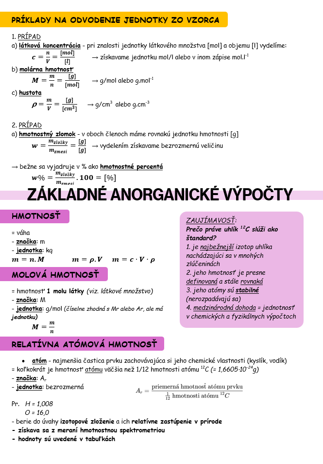 NAJKOMPLETNEJŠIE podklady prijímačky medicína BA, Martin - 6