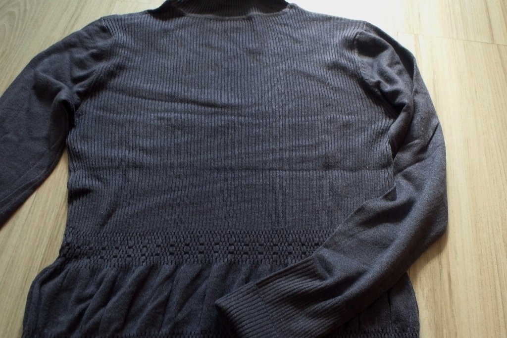 Pletené rolákové minišaty/tunika, v. S/M - 6