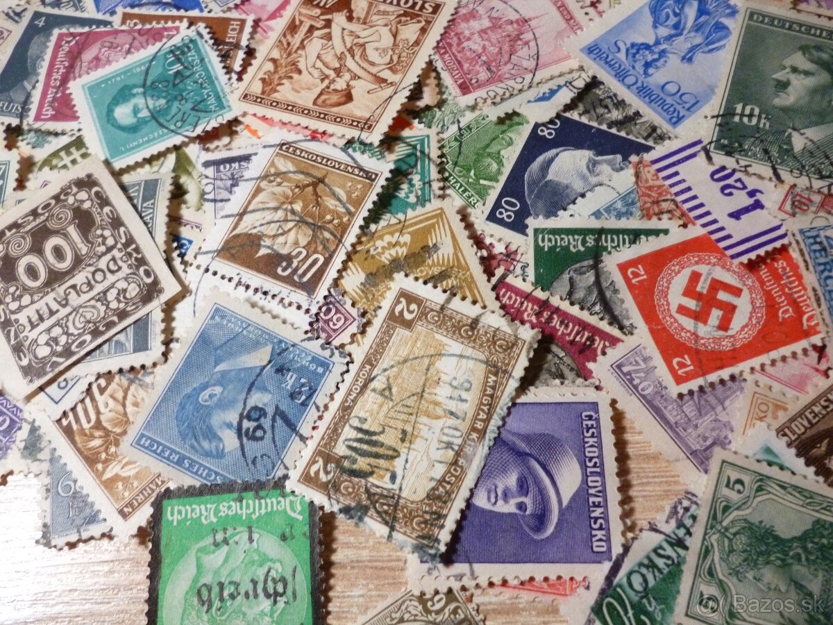 stare znamky mix 270ks - 6