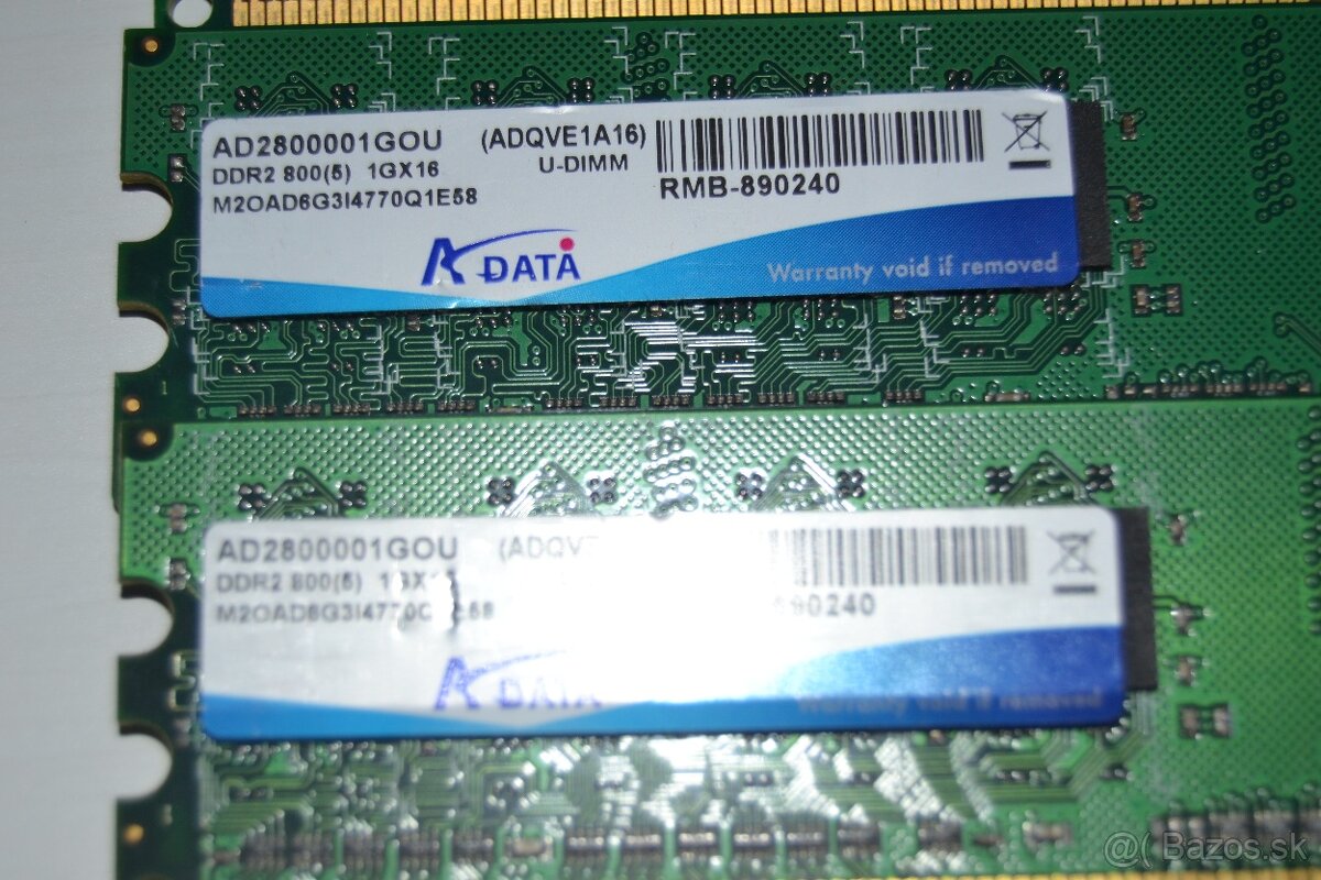 Apacer 1GB DDR2 - 5300 A 4300 - 6