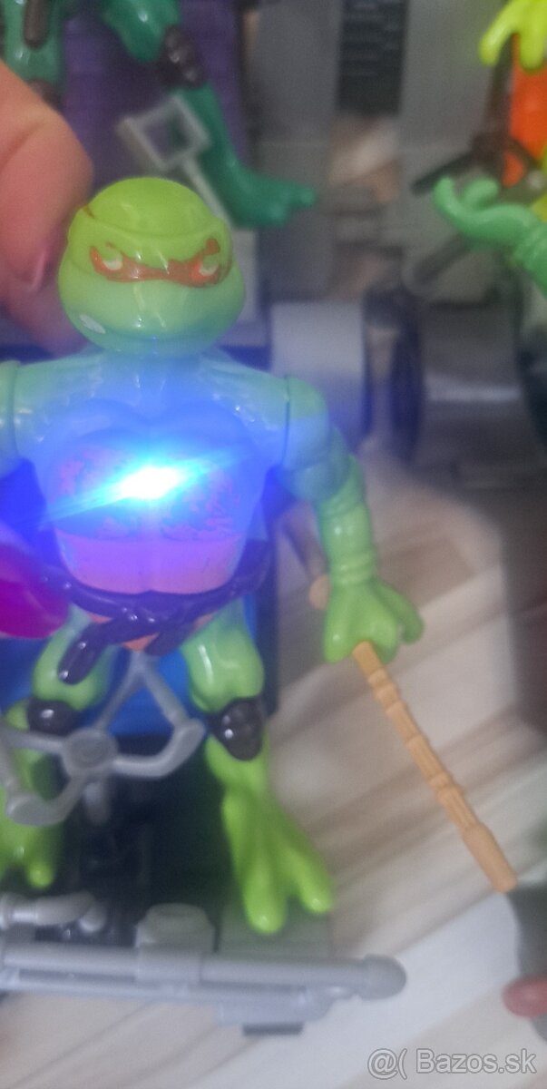 NINJA korytnačky autá s postavičkami - 6