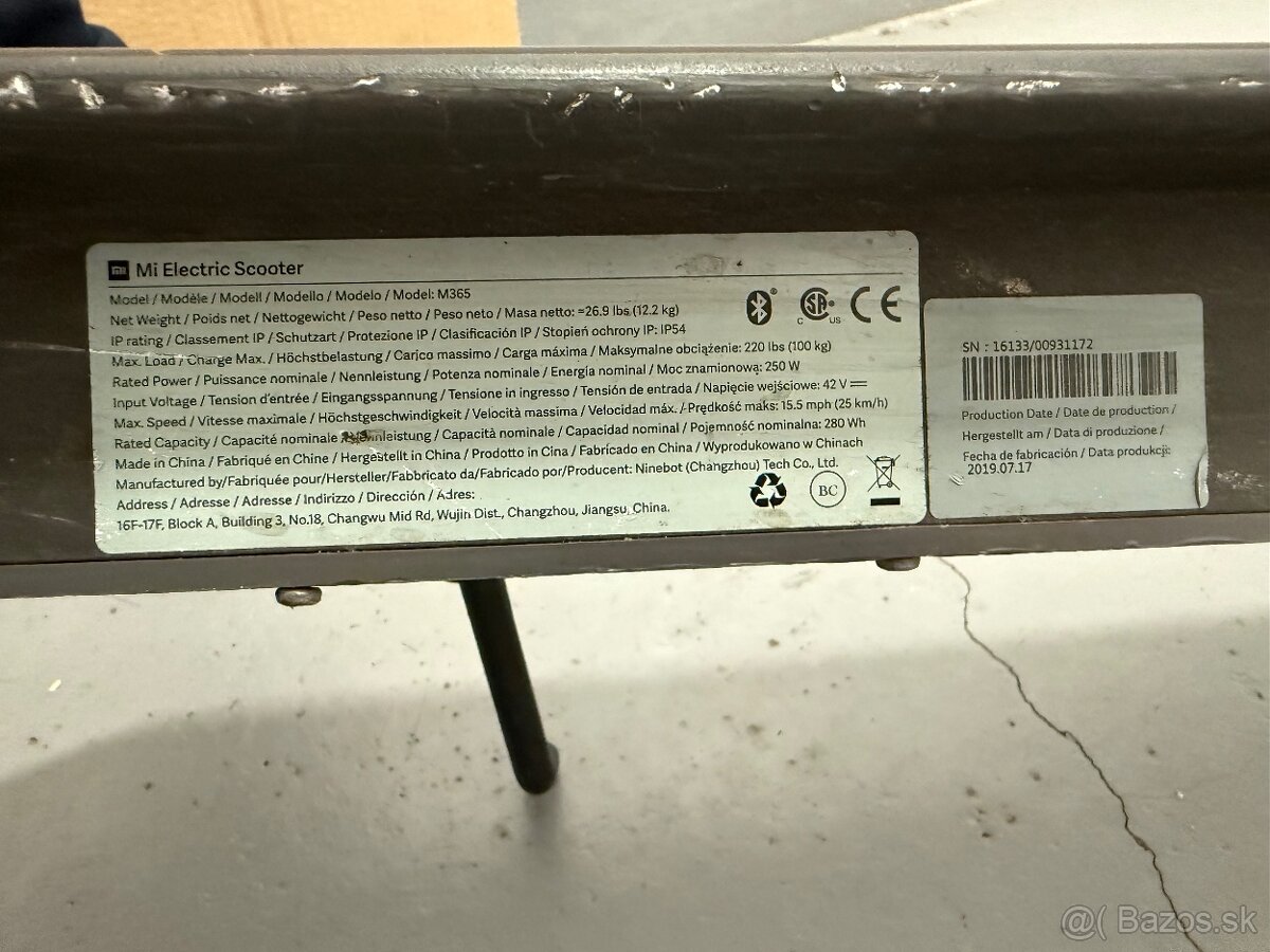 Elektrická kolobežka XIAOMI-M365 - 6