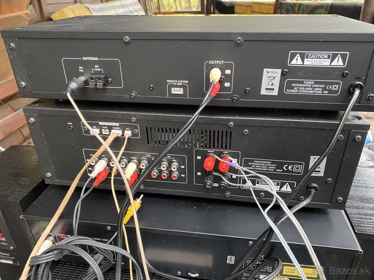 X4Tech veža Zosilovač a Tuner - 6