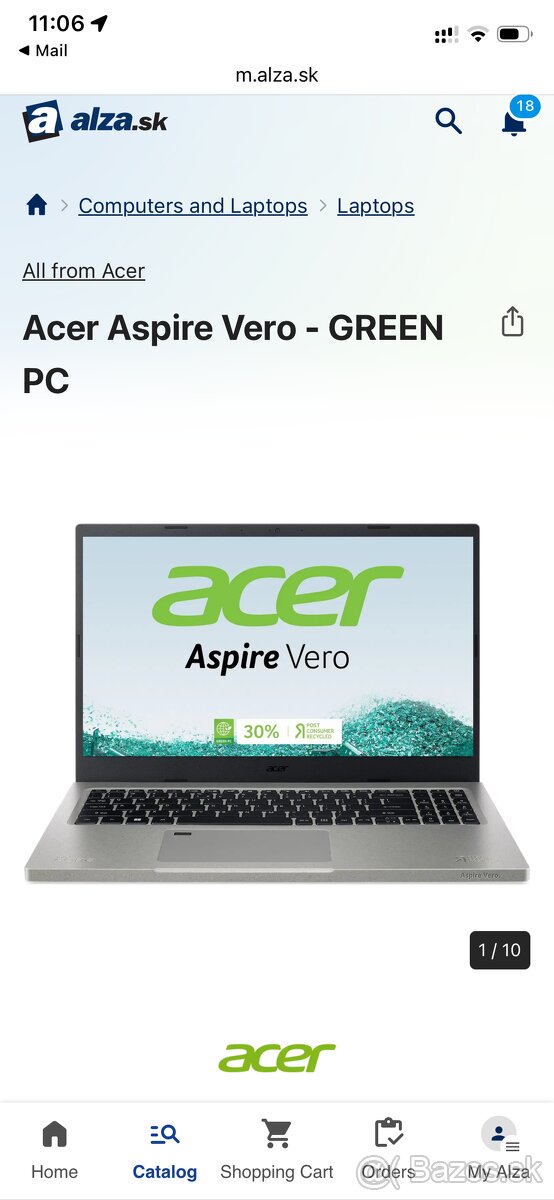 Acer Aspire Vero - 6