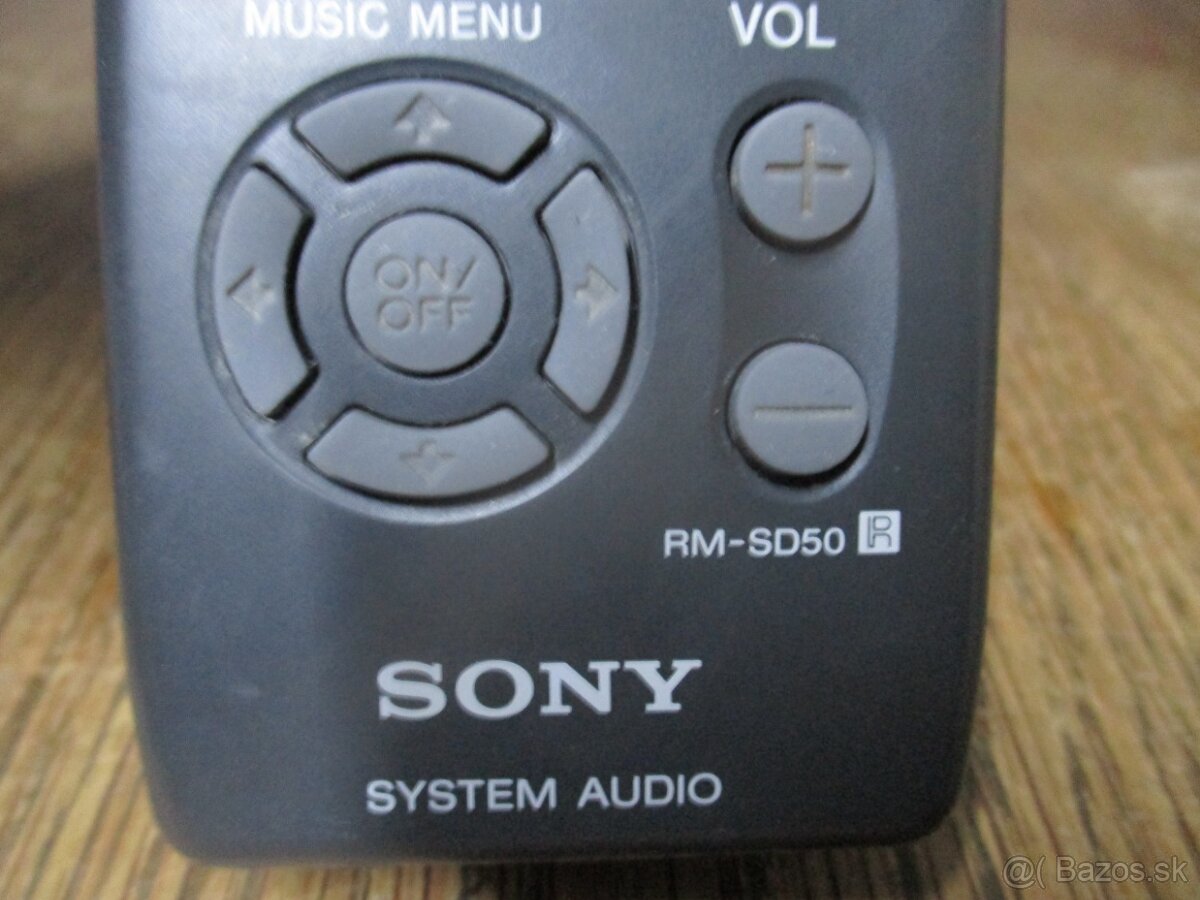 SONY RM-SD50 audio sistem - 6