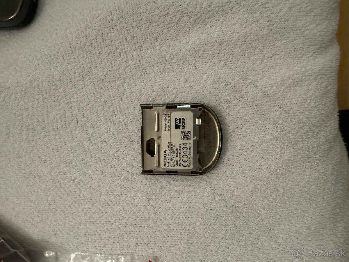 Nokia 8800 sirocco kryt originál - 6