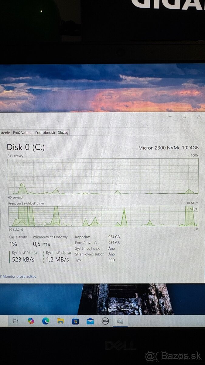 Predám notebook Dell G5 15-5500 - 6