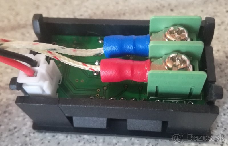 Dvojitý LED digitálny Teplomer do 999 st.C typ-K - 6