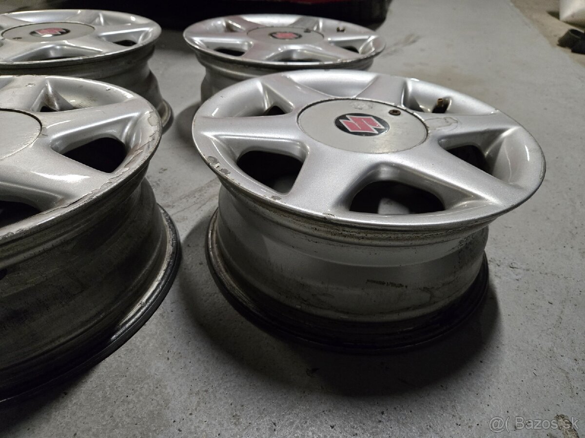 Hliníkové disky 4x100 R14 - 6