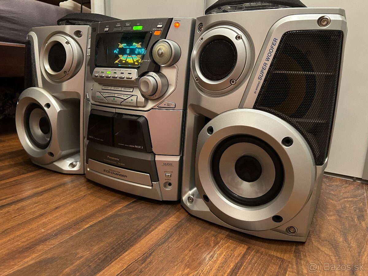 Predám hi-fi vežu PANASONIC SA-AK44 - 6