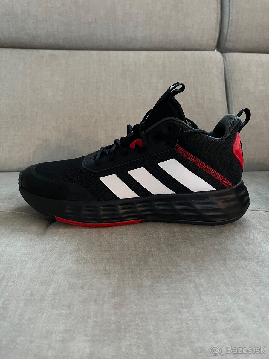 Pánske tenisky Adidas Ownthegame 2.0, čierne, veľkosť 45 - 6