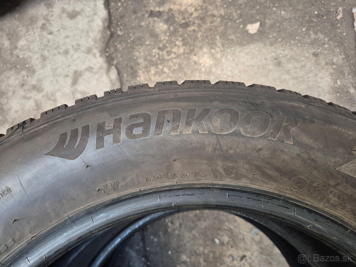 225/60 r17 zimné 2 ks HANKOOK dezén 6 mm DOT2022 - 6