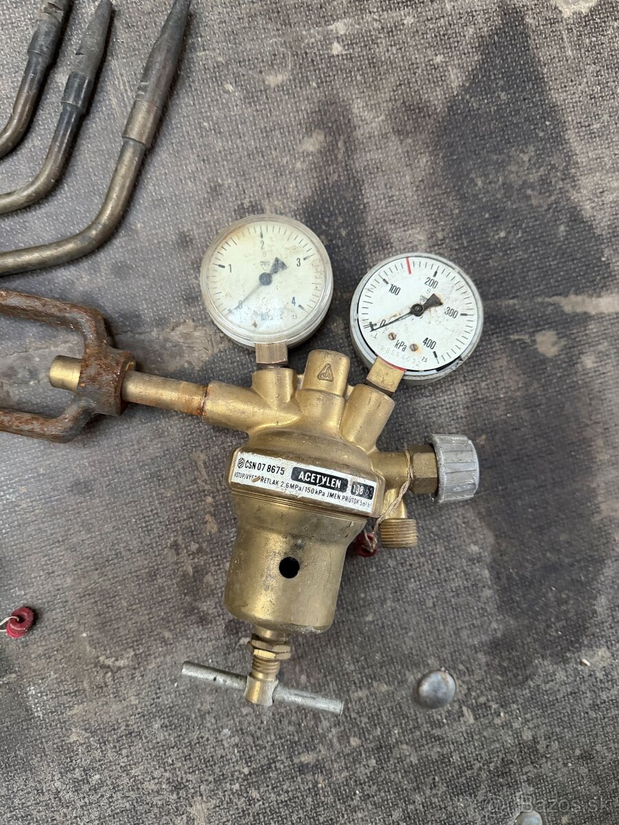 Fľaše plyn kyslík + horáky - 6