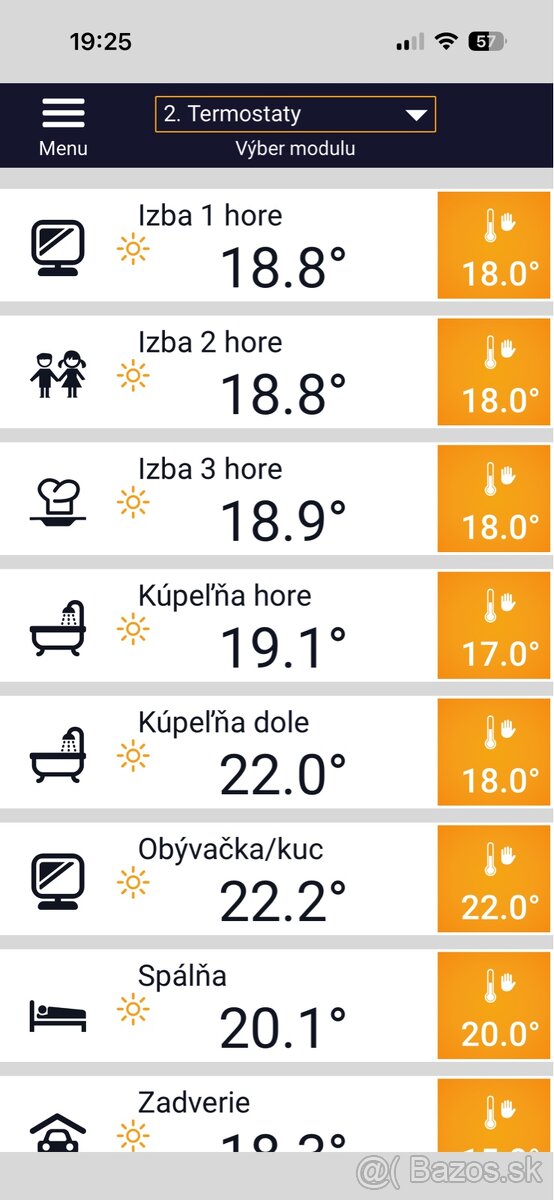 Zónove vykurovanie Lišta Tech EU-L8 - 6