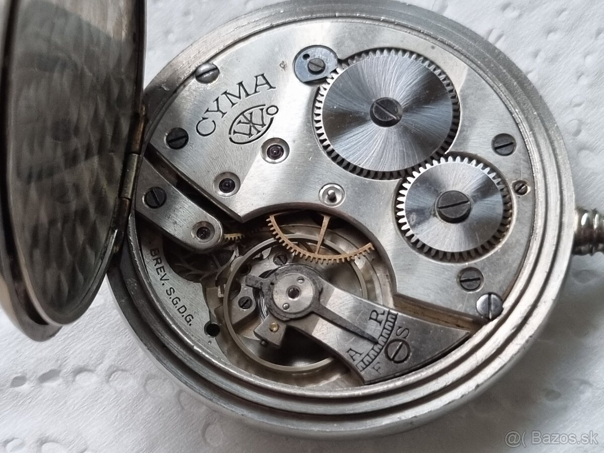 Vreckové hodinky,Cyma. - 6
