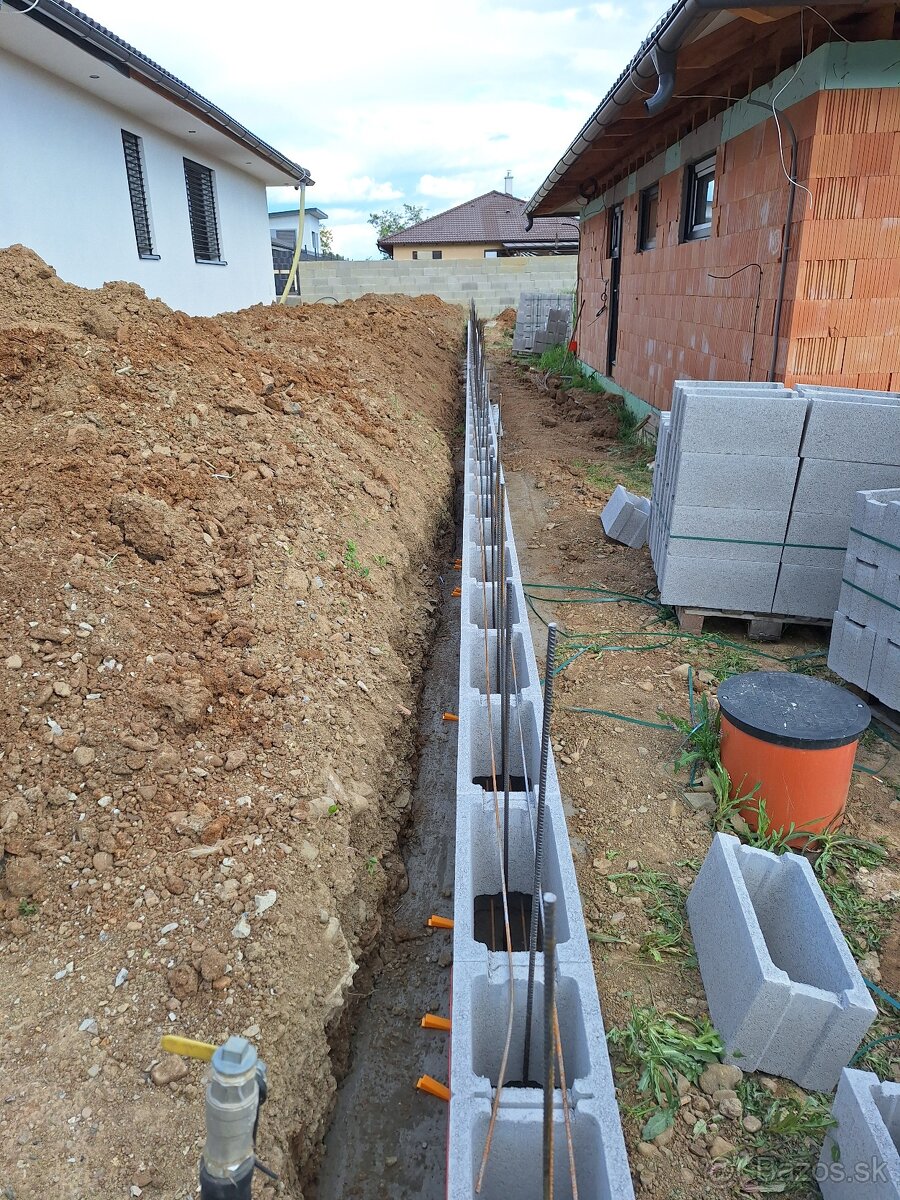 Oporné múry ploty - 6