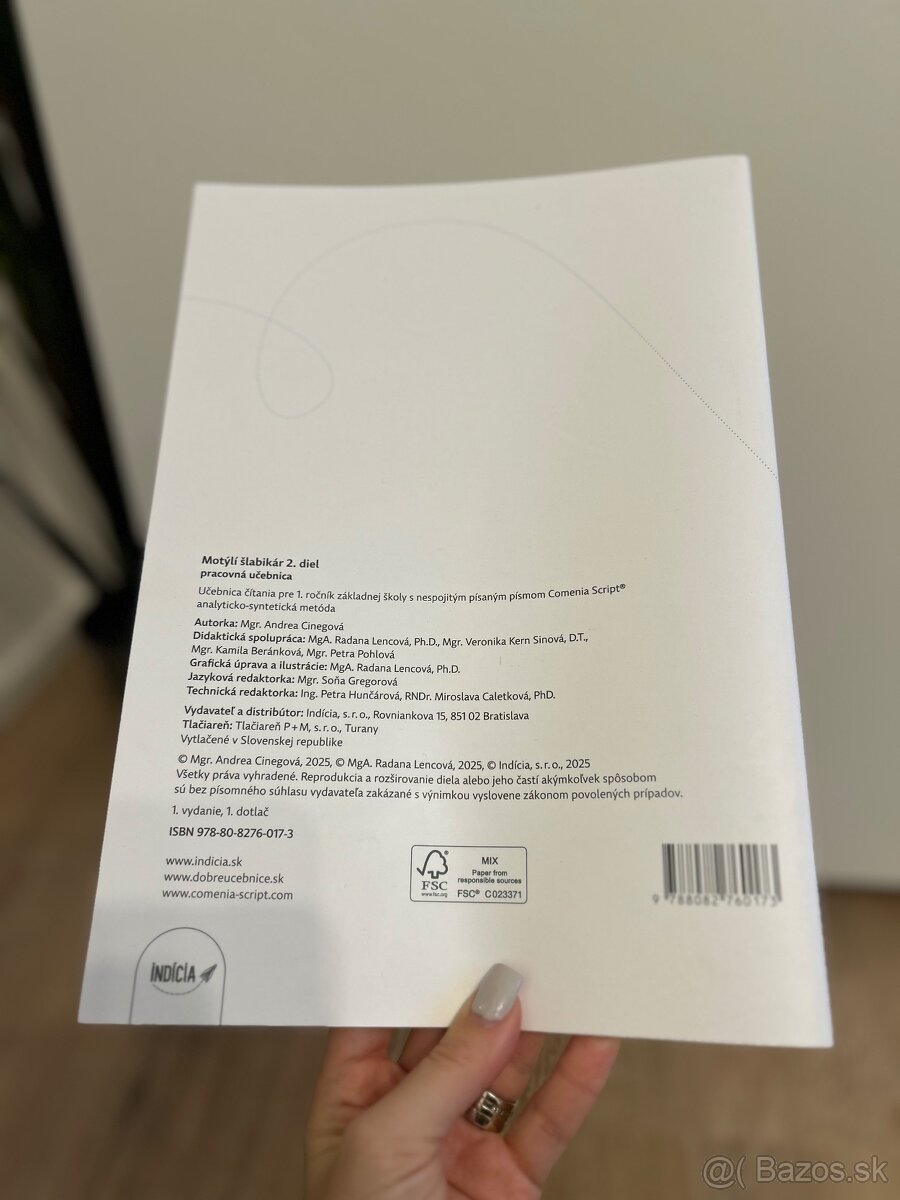 Šlabikár a pracovné zošity Comenia Script pre 1.ročník - 6