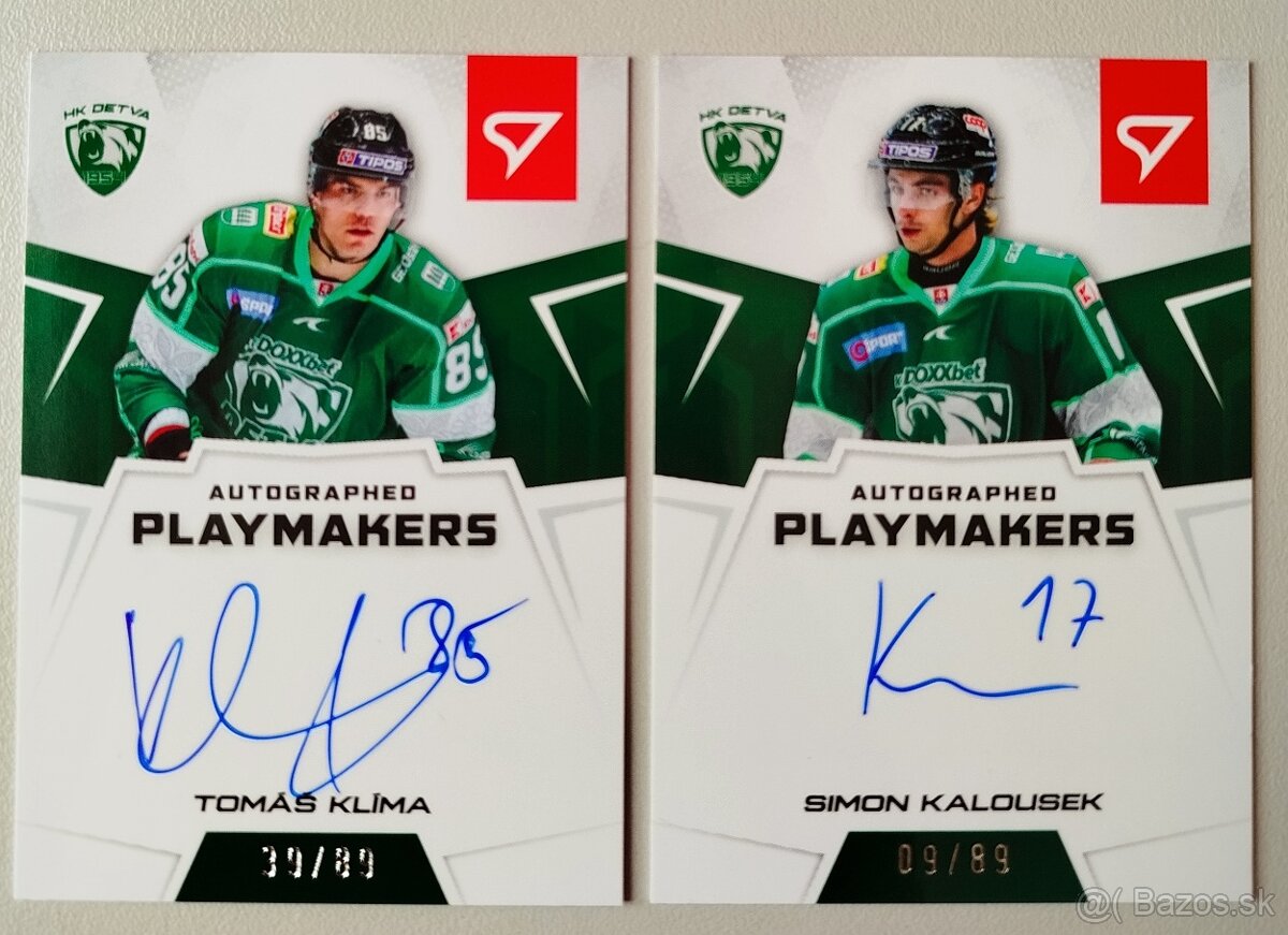 Hokejové kartičky SHL 2024/2025 - AUTOGRAPHED PLAYMAKERS /89 - 6