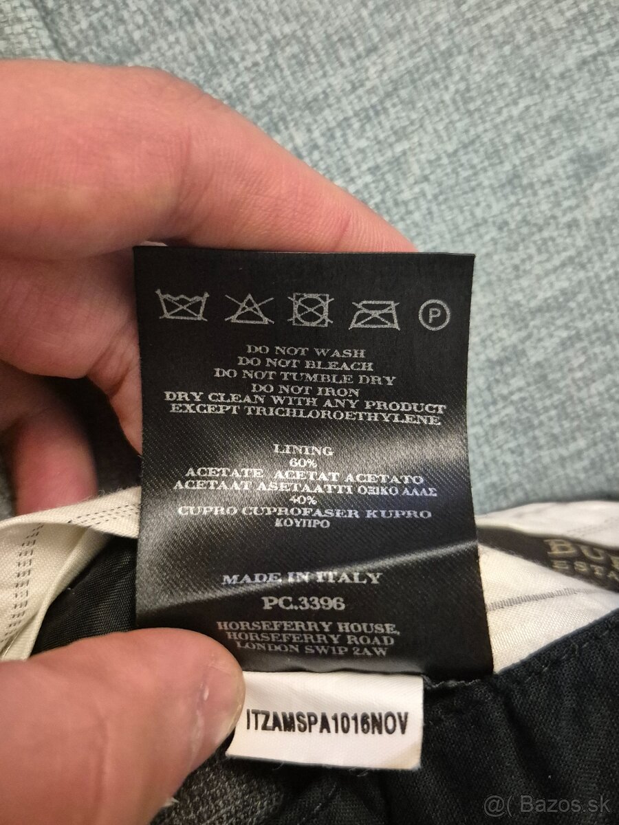 Predam Burberry nohavice Sede - 6