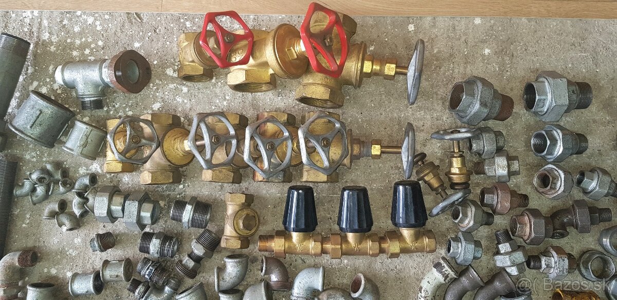 Vodoinštalatérsky materiál 1 - 6