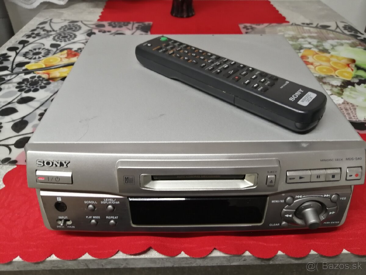 Sony minidisk rekordér - 6