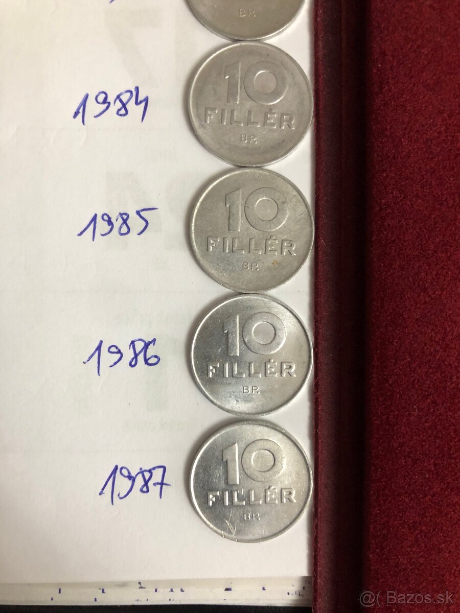 Mince (1894-1986/1,2,10 Fillér) - 6