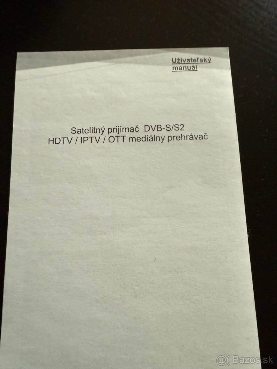 Satelitný príjmač ineos zx4 - 6