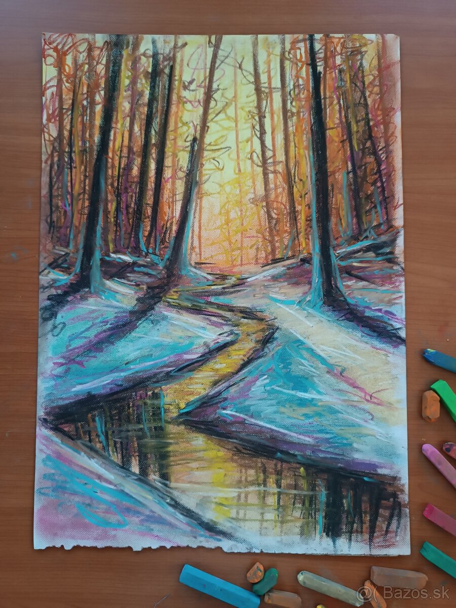 Maľba suchým pastelom 2 - 6