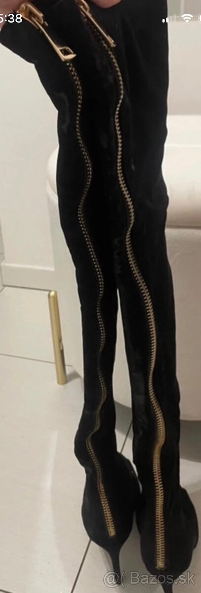 Dámske vysoké cizmy - 6