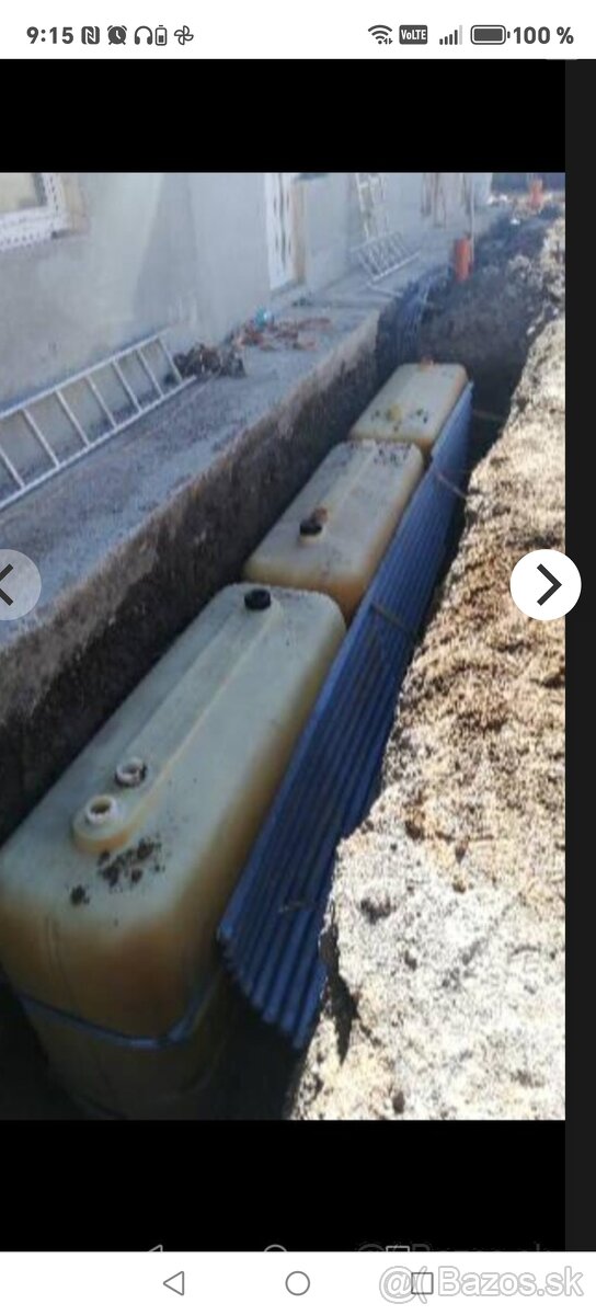 Plastové nádrže nádoby kade septik - 6