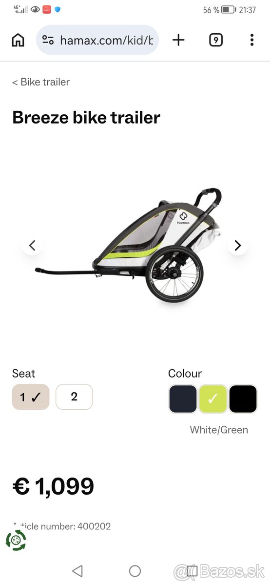HAMAX Breeze ONE - 6