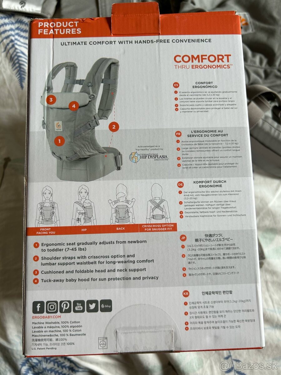 ERGOBABY Adapt - Nosič pre dieťa - 6