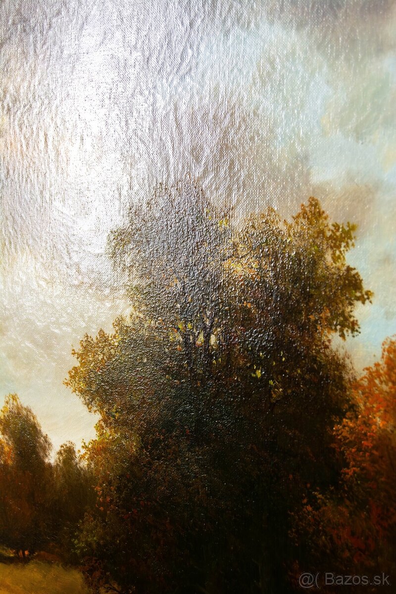 Krajina s riekou, G.Nesvadba, 1050 × 730 mm - 6