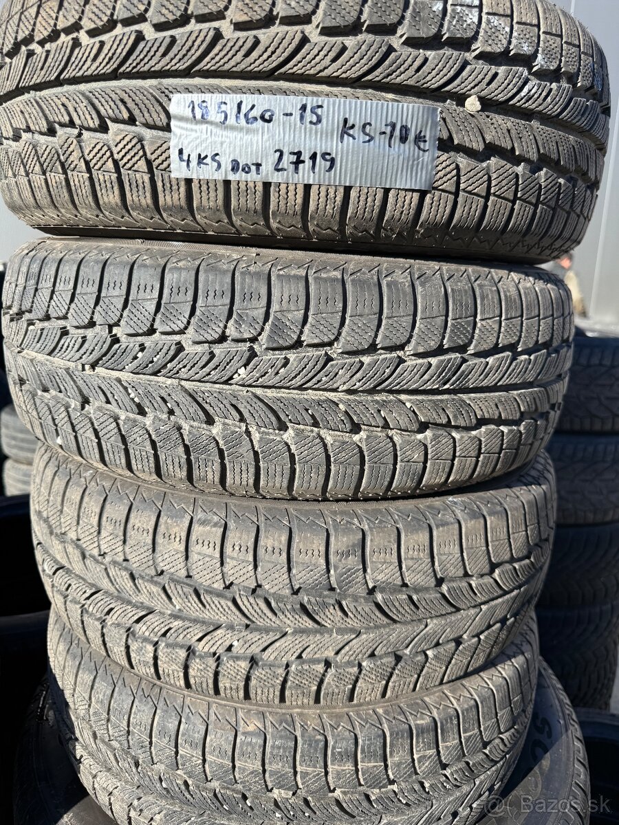 Jazdené zimné pneu 4ks - 6