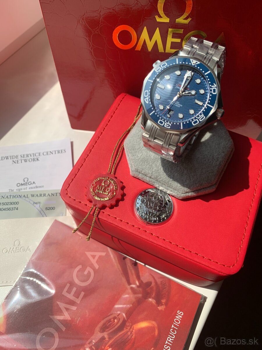 Omega Seamaster Diver, Nové, 42mm, Modré - 6