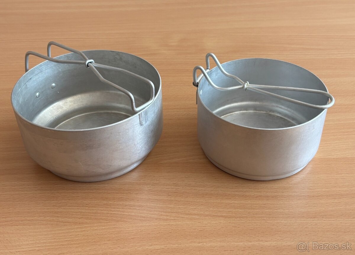 Vojenský hliníkový ešus - obedár - 6