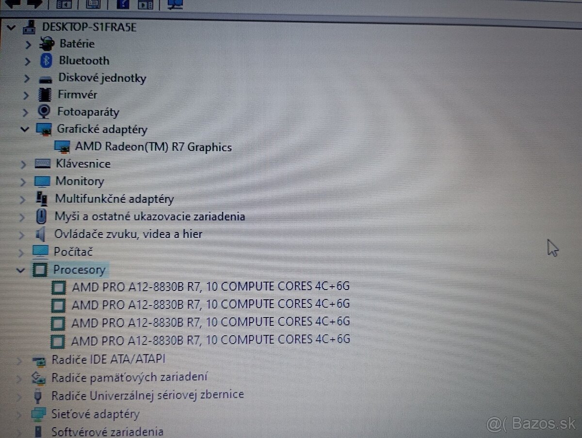 Lenovo Thinkpad A475 + AMD PRO A12 + 8gb ram + 128gb ssd - 6