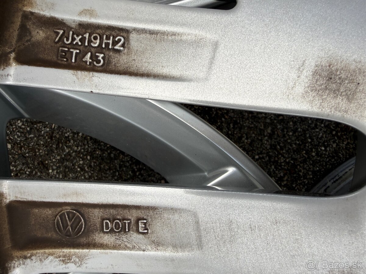 ORIGINAL VW TIGUAN 2016+ DISKY 5x112 R19 TOP - 6
