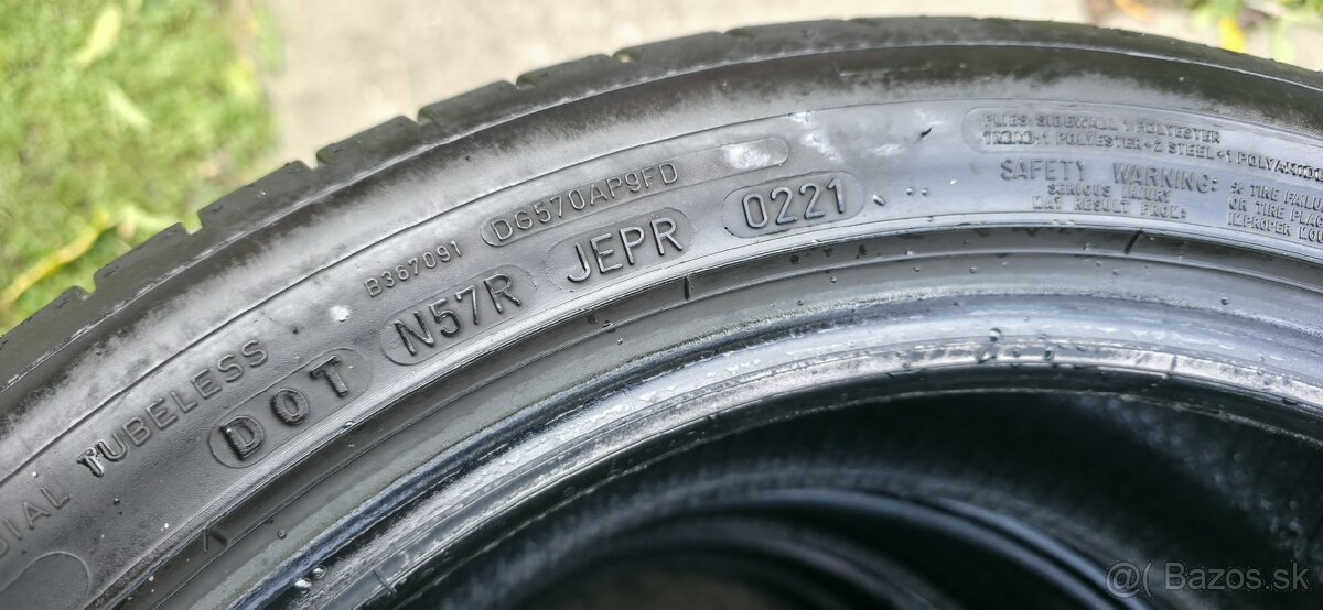 Letne pneumatiky Dunlop sport max "17" 225/45 - 6