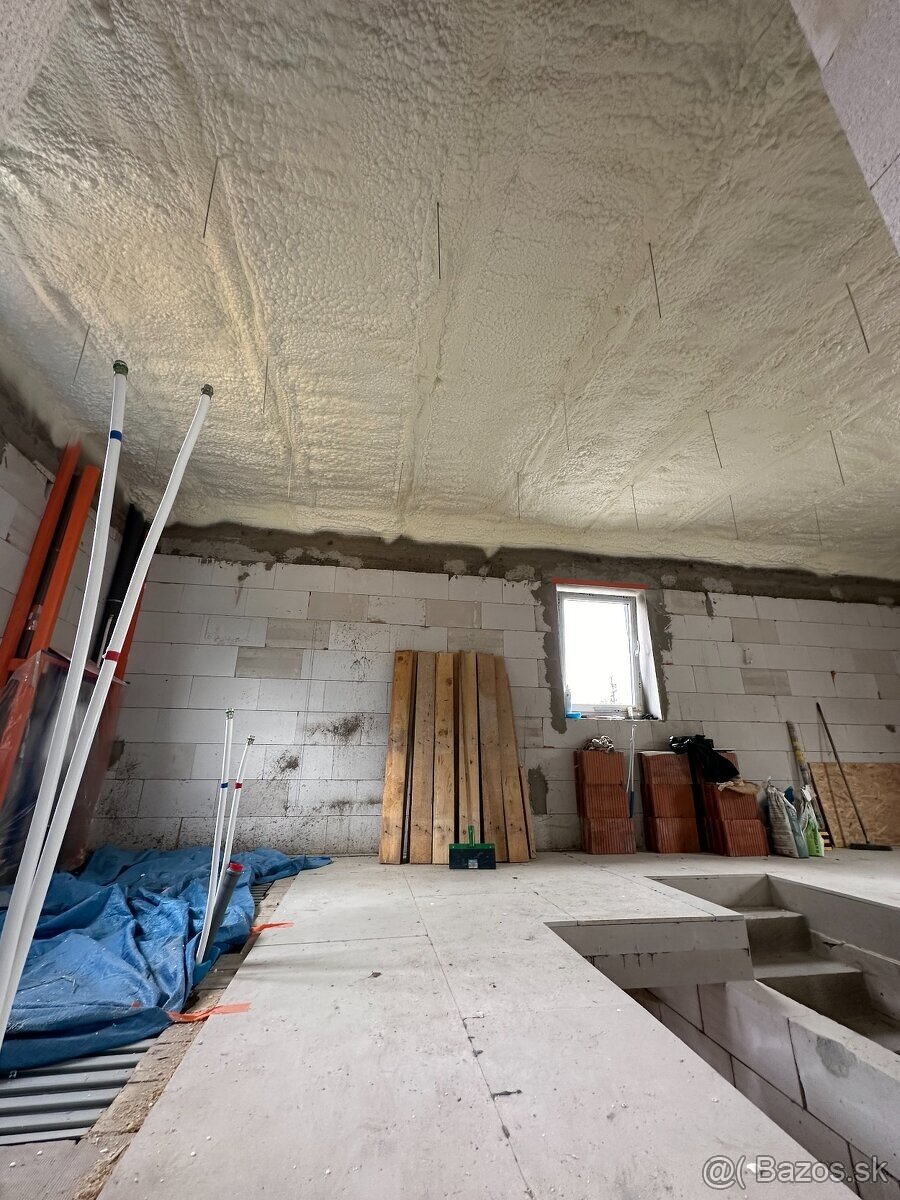 Striekaná izolácia a parozábrana + kontrola termokamerou - 6
