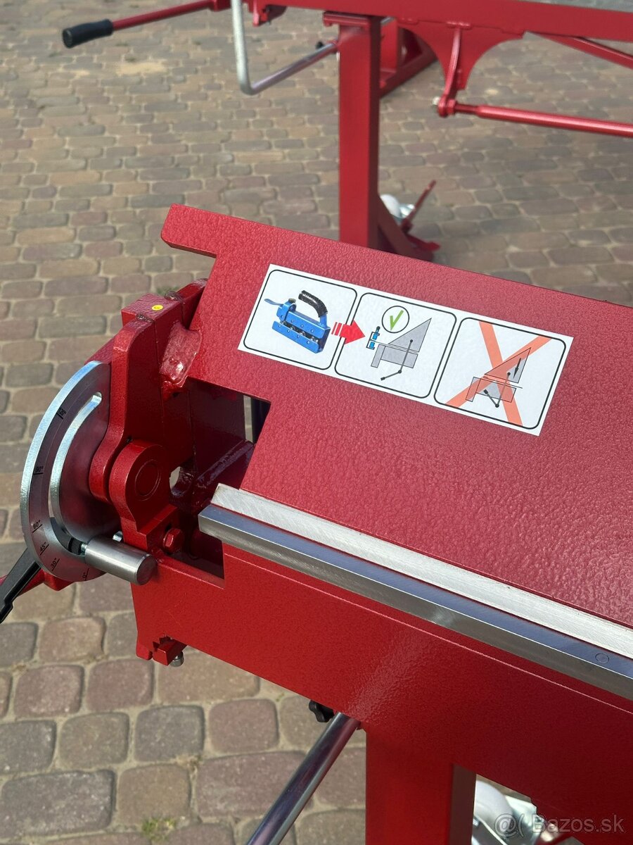 HIT ohýbačka na plech 2200mm 2M PROD-MASZ RED - 6
