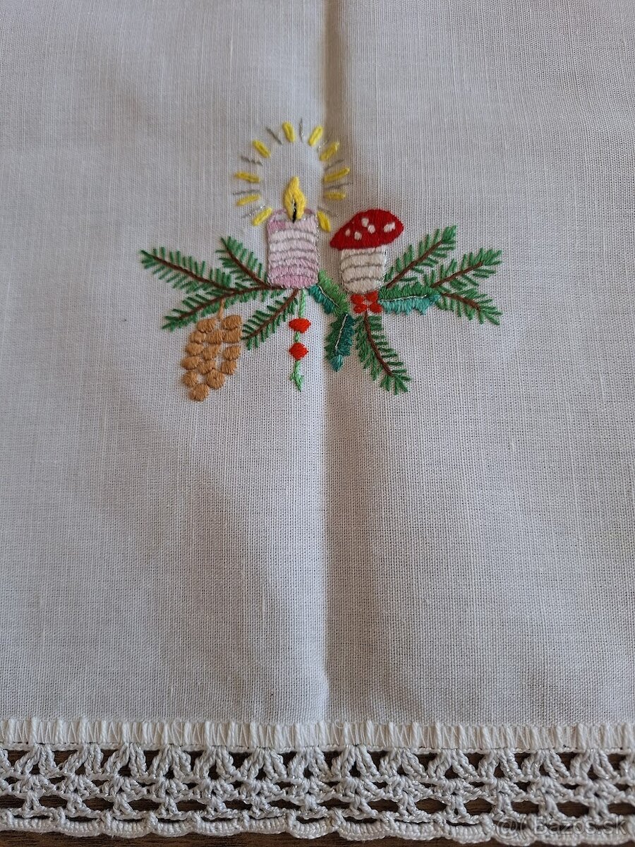 Vianočné prestieranie, adventné dekorácie, aranžovanie - 6