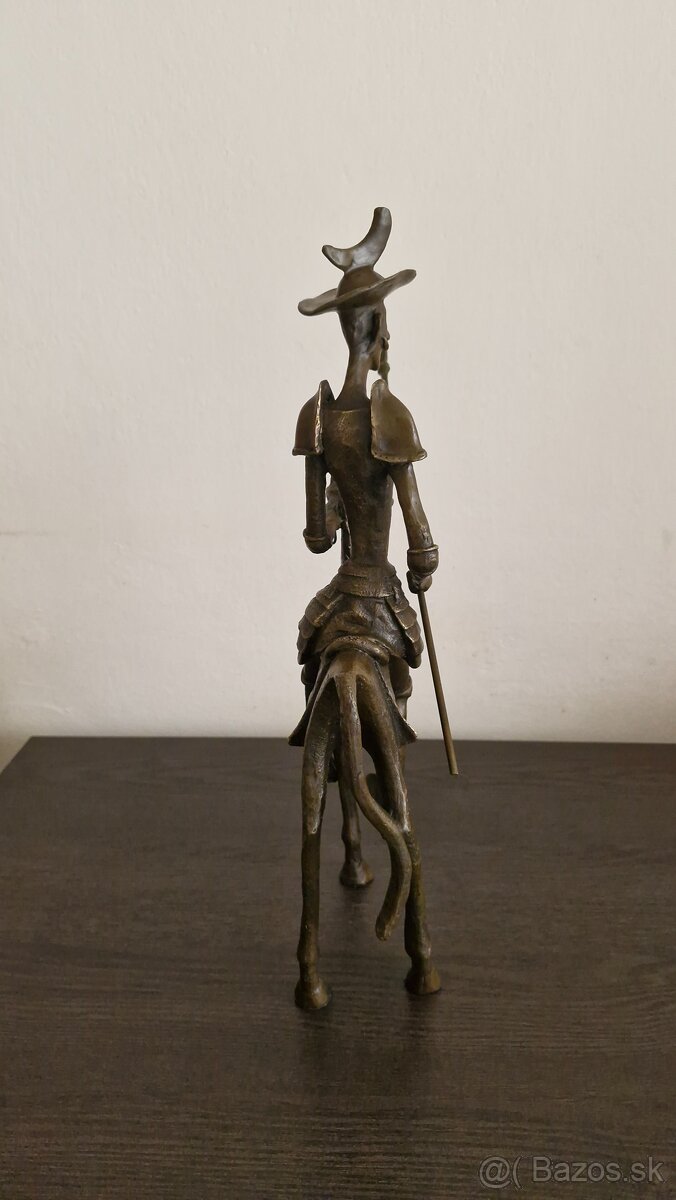 Salvador Dali - Don Quijote - bronz - 6
