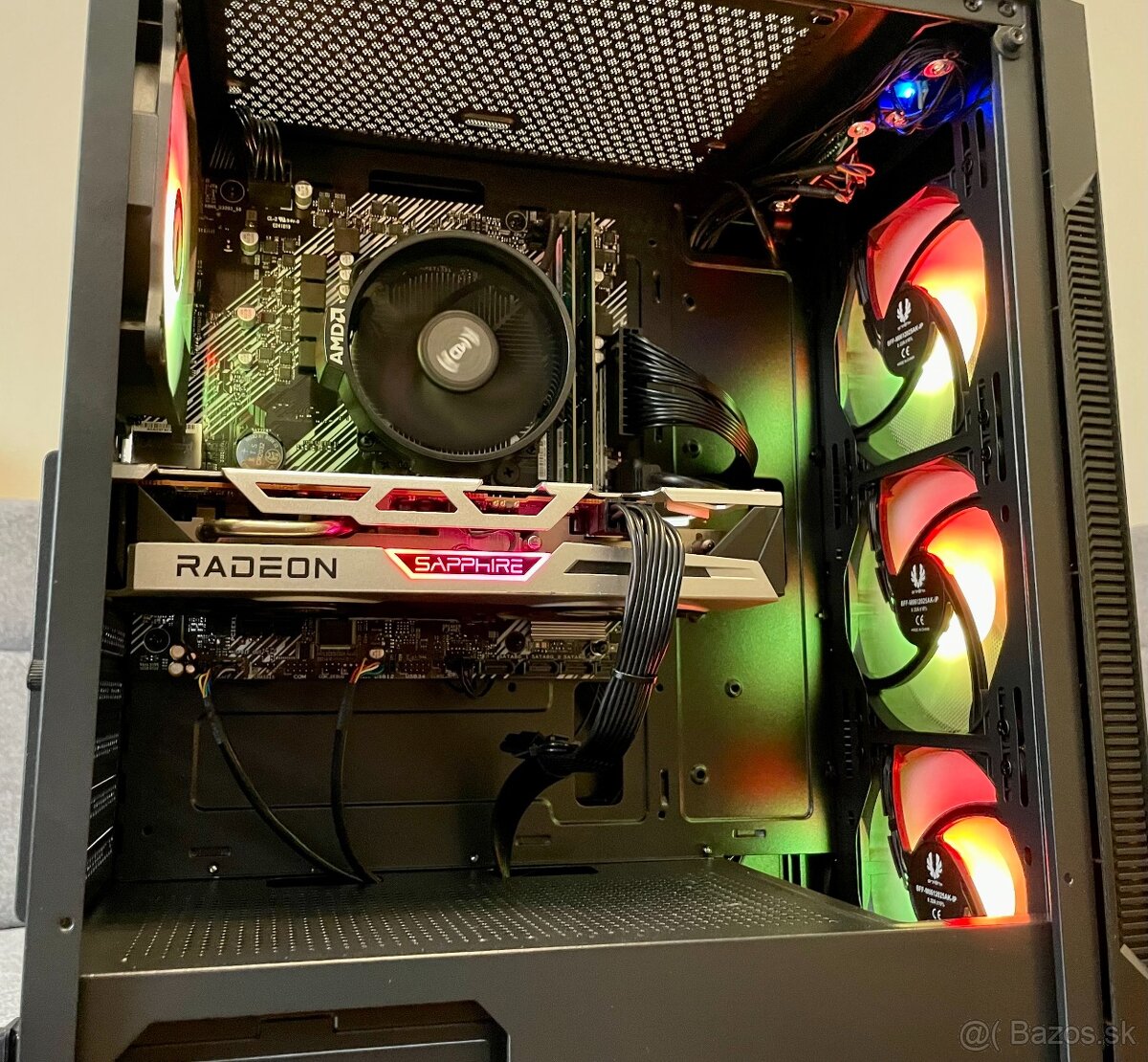 Herný PC Ryzen 5 5500,RX 6600 XT,16GB RAM,512GB SSD - 6