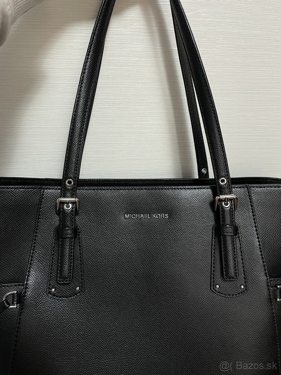 Michael Kors čierna tote kabelka originál - 6