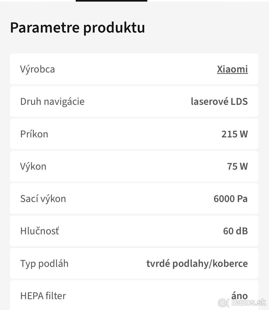 Xiaomi robot vacuum X20+ - 6
