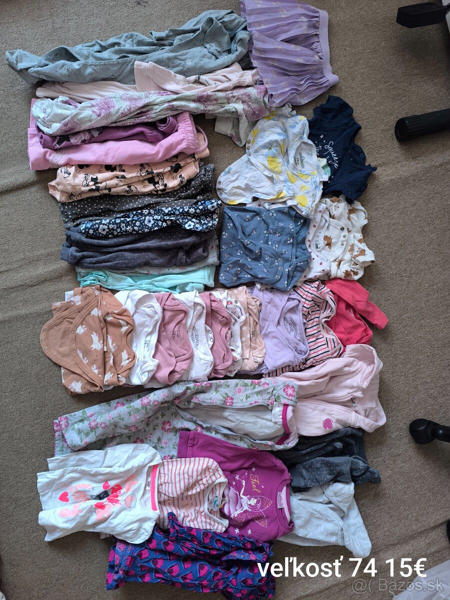 Dievčenské oblečenie 56-98 - 6