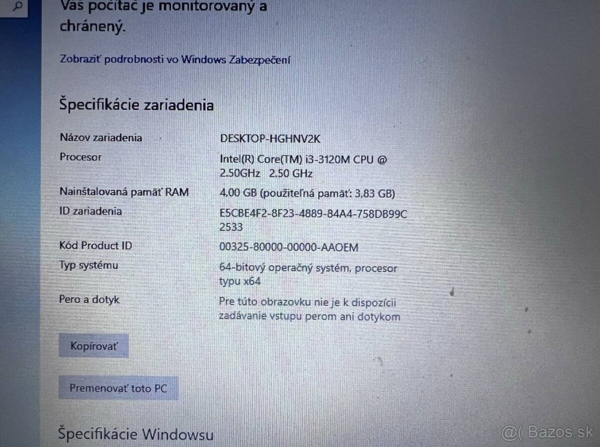 Predám funkčnú použitú matičnú dosku do notebooku L430. - 6