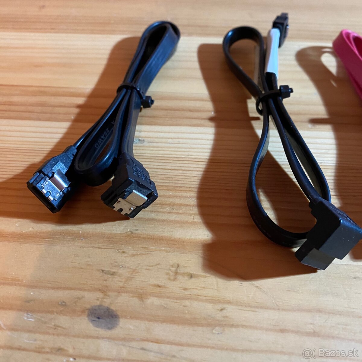 Predám – SATA dátové káble – rôzne typy (kusovky) - 6